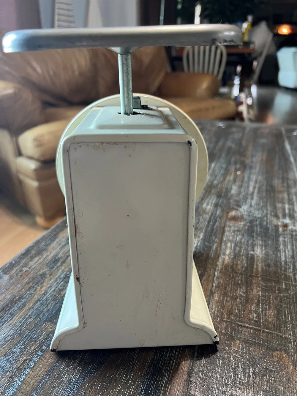 Hanson Model 1440 Vintage Kitchen Scale - Cream